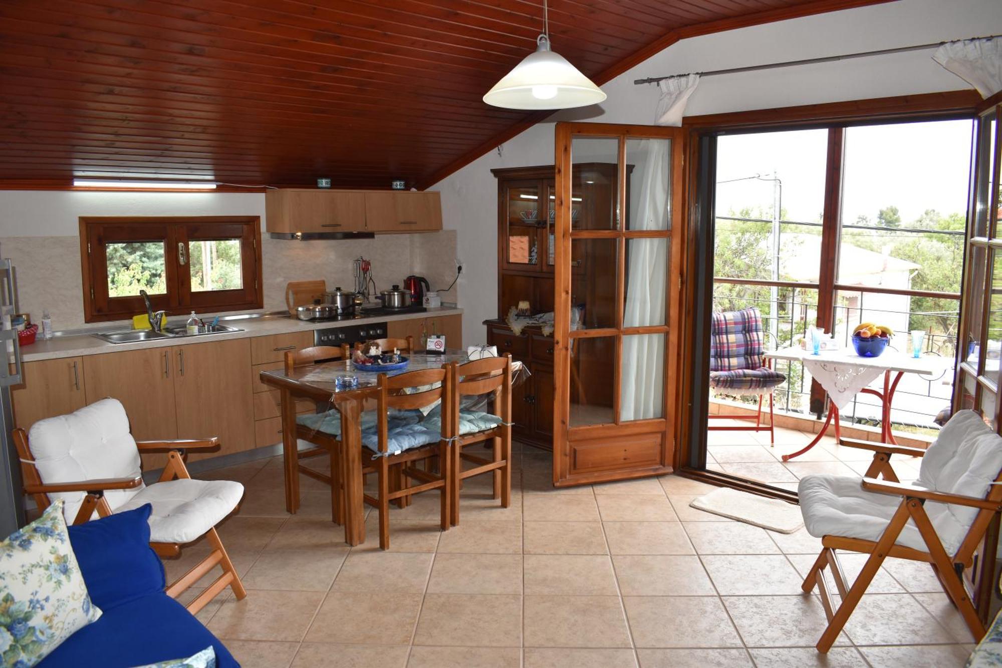 Kallilkratia Holiday Flat 2 Nea Kallikrateia エクステリア 写真